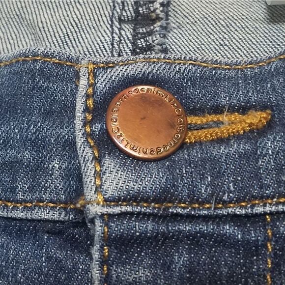 VINTAGE Liz Claiborne Hepburn Pleated Cropped Jean - Picture 12 of 15